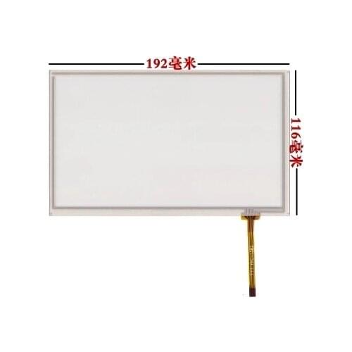 192*116 new 8 inch touch screen hsd080idw1 AT080TN64 AT080TN03 vehicle DVD navigation GPS touch screen