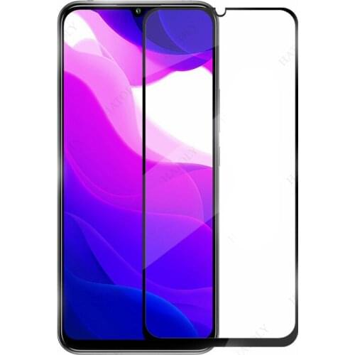 2PCS Full Glued Screen Protector For Xiaomi Mi 10 Lite Tempered Glass Mi 10 Lite Full Cover for Xiaomi Mi 10 Youth 5G 9H Film