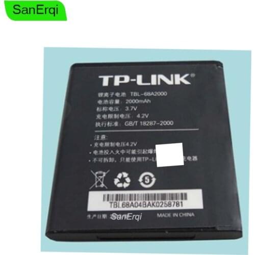 TBL-68A2000 Battery For TP-LINK TL-MR11U TL-MR3040 wifi mifi 2000mAh 3.7V Battery Batterie Bateria