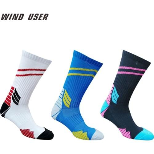 Middle Tube Basketball Socks Adult Sports Socks Non-slip Basketball Star Player Sport Crew Towel Socks