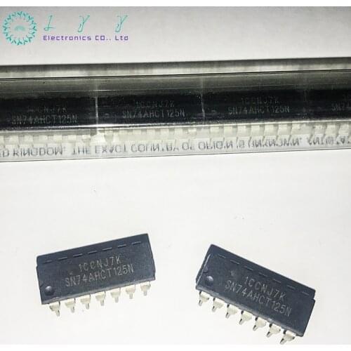 10PCS SN74AHCT125N 74AHCT125N 74AHCT125 DIP-14 buffer line driver