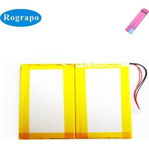 New 3.7V 7000mAh Tablet PC Battery For IRBIS TW21 Rechargeable Accumulator 5 Wire Plug