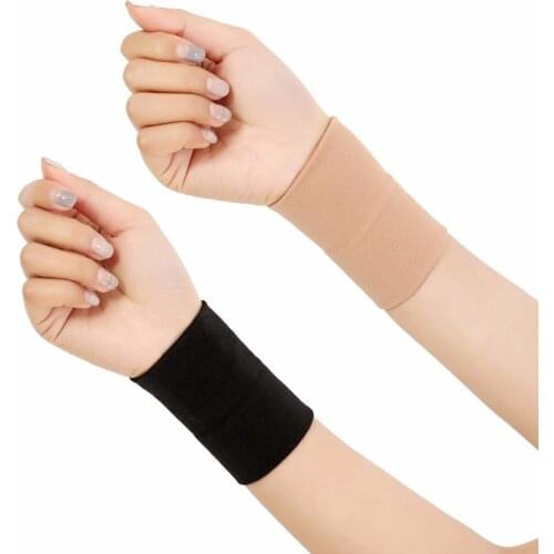 Unisex Sports Protective Wristband Exercise Wrist Brace Soft Wrist Cuff Breathable Wrist Support Protector