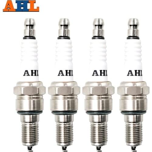 AHL Motorcycle Ignition Spark Plug For Honda AX-1 250 CB-1 NC27 CB400 CB500 CBF125 CBF250 CBR1000RR CBR250 CBR600RR CR125R CHF50