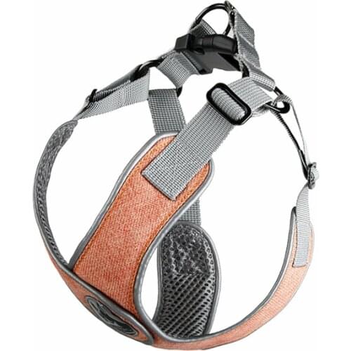 Reflective Safety Soft Pet Dog Harness and Leash Set for Small Medium Dogs Cat Harnesses Vest Puppy Chest Strap Pug Bulldog