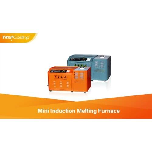 YIHUI brand goldsmith tools metal melting machine jewelry machine 2kg mini induction melting furnace for gold silver and copper