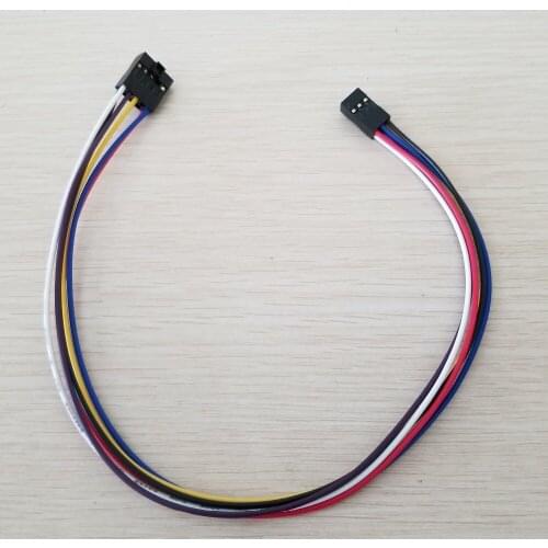 10Pin to 6Pin Dupont Adapter Cable for Arduino AVR 30cm 24AWG