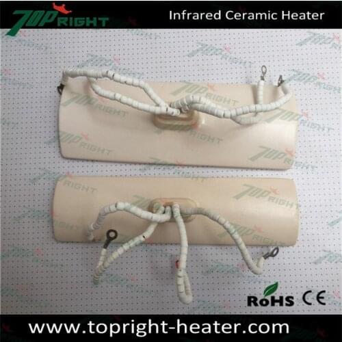 245x60MM 650W with thermocouple heating element ceramic heater