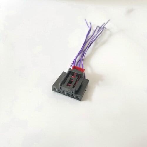 6Pin Car seat backrest plug connector with wire for Volkswagen Sagitar Magotan new Passat Tiuguan For Audi A3 OEM 1S0 972 706