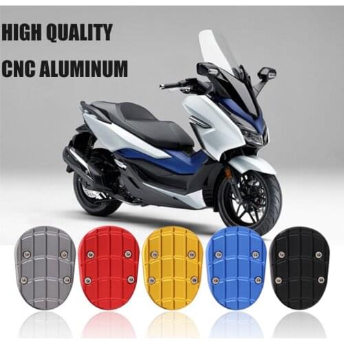 For Honda Forza 300 2018 2019 Motorcycle Accessories CNC Kickstand Foot Side Stand Extension Pad Support Plate Enlarge Stand