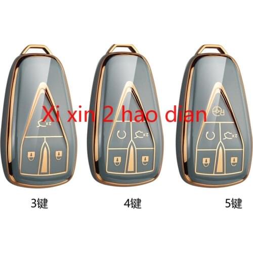 For Changan cs75 plus cs55 plus Eado cs35 plus x5 Auchan x7 uni-t TPU key cover key case remote control protective shell buckle