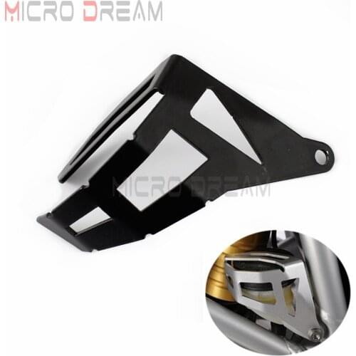 Black Motorcycle Steel Front Brake Fluid Reservoir Cover Protection Guards For BMW R1200GS LC Adventure (ADV) 2013 2014 2015