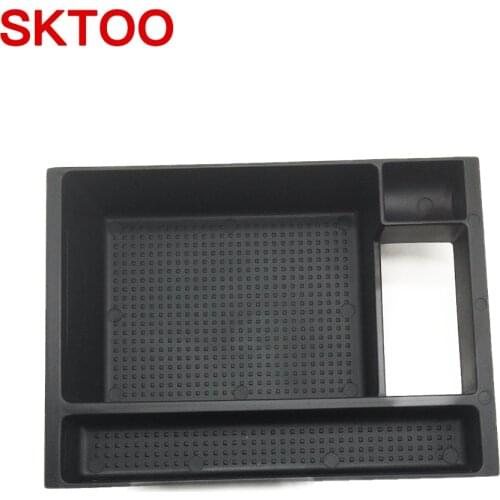 SKTOO Car Armrest Box Storage Central Console Storage Pallet Armrest Container Box For Mazda CX-5 CX5 2013 2014