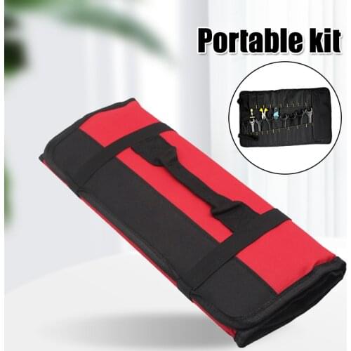 Multifunctional Solid Oxford Cloth Folding Wrench Paper Bag Tool Storage Bag Portable Suitcase Storage Bag In Stock