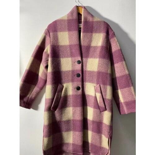 Mowiiek Women's Plaid Coats