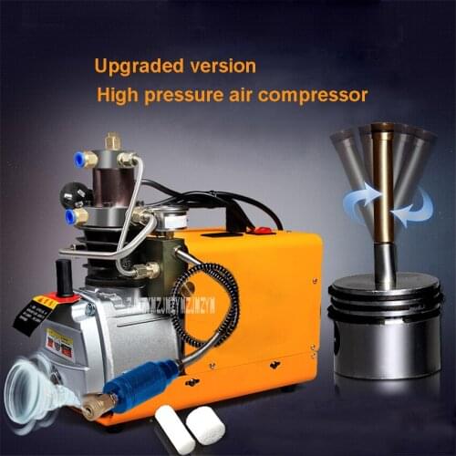 New Upgraded Electric Air Compressor Water Cooled Single Cylinder Inflatable Pump 30MPA High Pressure Air Pump 110V/220V 1800W