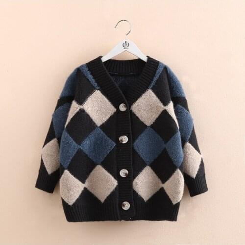 2020 Autumn Winter Kids Sweater Children New Year Clothing Boys Girls Cotton Pullover Baby Costumes SD7