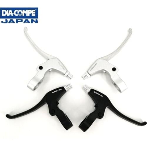 DIA COMPE Aluminum Alloy V Brake Levers Retro Bike City Road Bicycle C-Caliper Brake Mountain Bike Disc Brake Lever 22.2-22.4mm