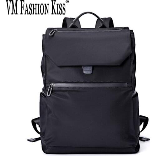 VM FASHION KISS NEW Waterproof Nylon Laptop Backpacks Mens/woman Backpack Schoolbag For Boys Business Travel Male Mochilas