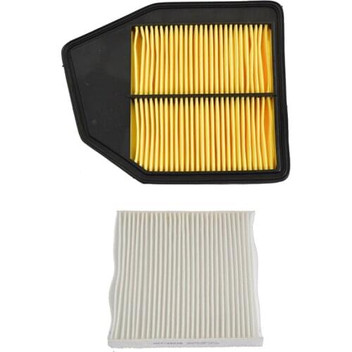 Car Engine Air Filter Cabin Filter for Honda Crosstour 2.4L 2011- Honda Accord 2.4L 2007-2013 17220-R40-A00 80292-SBG-W01