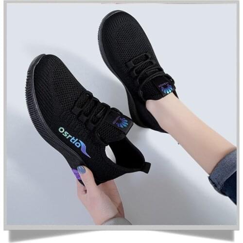 2021 Women Sneakers Tennis Women Flats Breathable Slip On Female Row Ladies Shoes Platform Flats Casual Ladies Vulcanize Shoes
