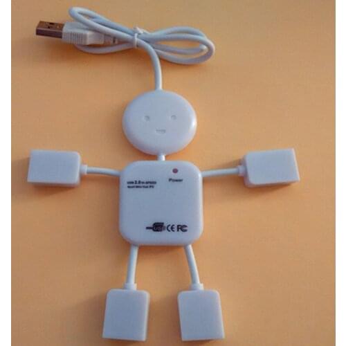 100pcs/lot 4 Ports USB for USB extension interface USB line HUB yituo four Windows