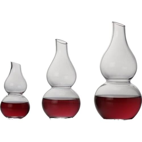 1800-2700ml Funny Red Wine Pot Wine Decanter Whiskey Vodka Lead-Free Glass Wine Jug Home Bar Gift Drinkware