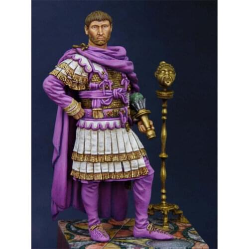 70 mm Female Ancient Historical Roman Emperor Miniatures Modelling Unpainted Assembling Static Figure Resin Model Kits Collect
