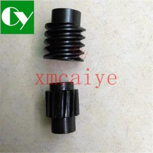 Free Shipping G2.015.705F G2.015.706 Worm and Worm Gear For PM52 SM52 Offset Printing Machinery Parts