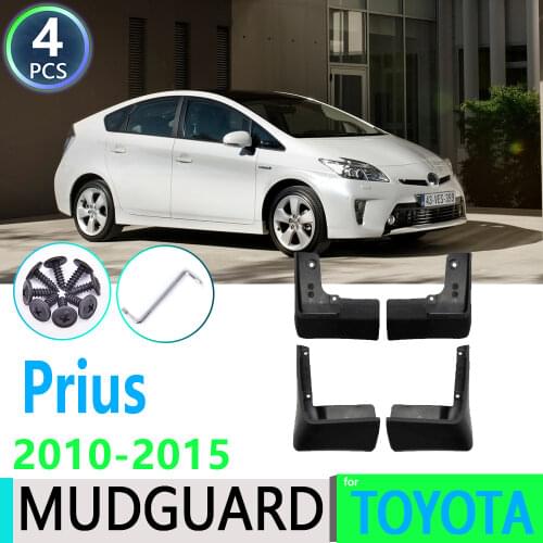 For Toyota Prius XW30 2010~2015 2011 2012 2013 2014 Car Fender Mudguard Mud Flaps Guard Splash Flap Car Accessories