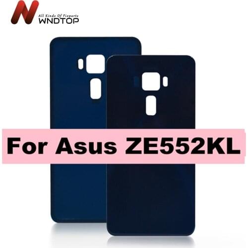 For 5.5" Asus ZE552KL Battery Cover Back Housing Rear Door Case For ASUS ZE552KL Back Door Battery Cover with Adhesive Sticker