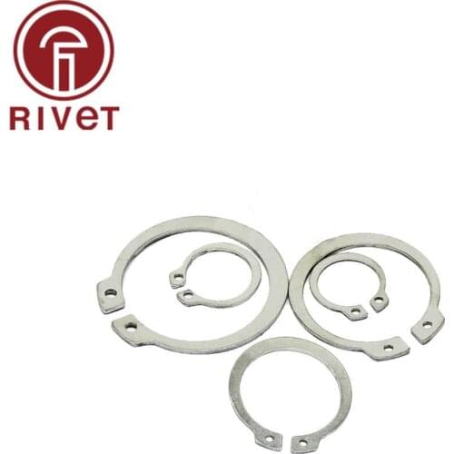 GB894.1 DIN471 M6 M8 M10 304 Stainless Steel Shaft Retaining Ring External Card Circlip C-type Clasp Axis Card