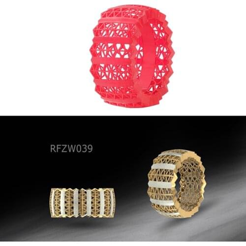 Ready Cast Resin with Wholesale Price for Jewelry Industrial 3D Model of Mens Ring Castable Material