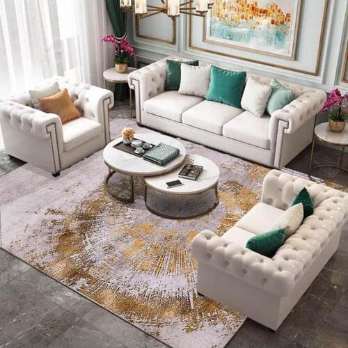 Washable Carpet Rug For Living Room Modern Printing soft plush floor Rug Carpet For bedroom Decorative carpet Non-slip floor mat