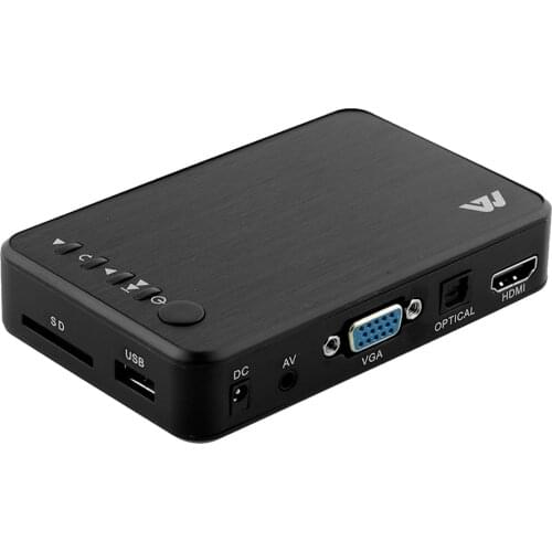 Multi TV Media Player HDMI 1080P HD USB SD MMC RMVB MP3 AVI MKV US Plug