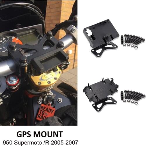 NEW 2005-2007 For 950 Supermoto /R Motorcycle Accessories Phone Holder GPS Navigator Mounting
