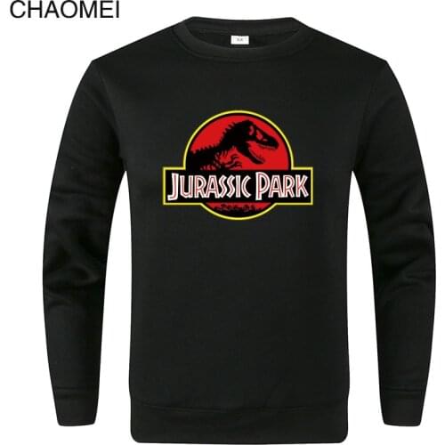 Jurassic Park Sweatshirt Men Women Pullover Fleece Sweatshirts Vintage Style Jurassic World Unisex Jumper Casaco Feminino C109