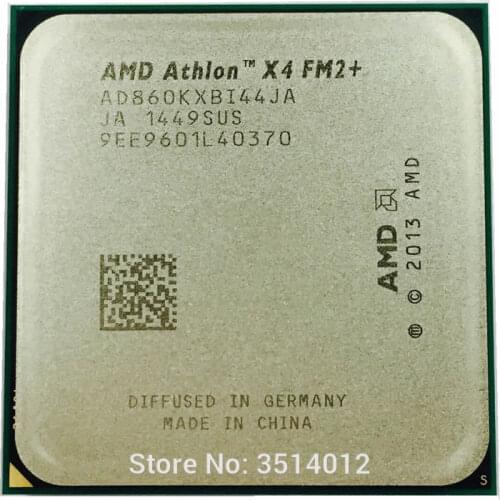 AMD Athlon X4 860K 860 K 3.7 GHz Duad-Core CPU Processor AD860KXBI44JA Socket FM2