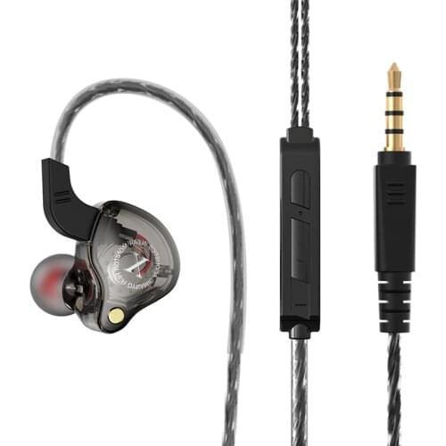 Hifi Wired Earphone Sport Bass In-Ear Headphones 3.5mm Wired Gaming Headset Noise Reduction For Xiaomi Huawei Samsung Earphones