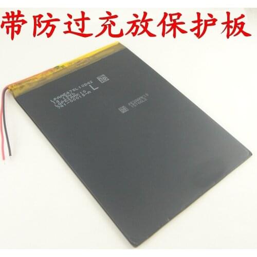 DIY thin 2095130 Tablet PC 3095130 capacity universal rechargeable 3.7V polymer lithium battery Rechargeable Li-ion Cell