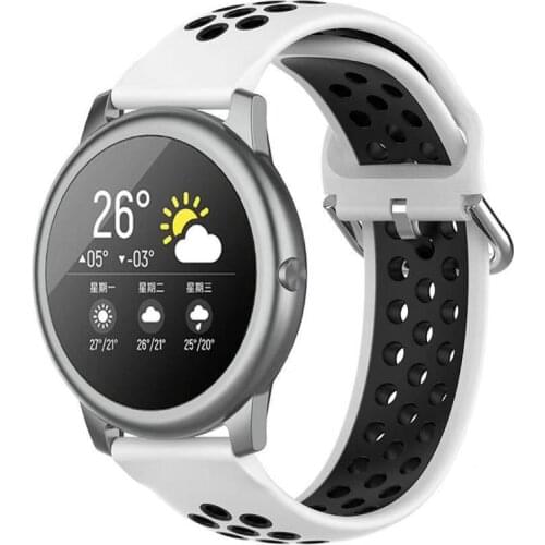 Comfortable Sport Silicone Replacement strap Wristband For Xiaomi Haylou Solar LS05 Wrist strap Bracelet