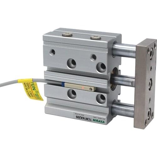 TCM16X10S TCM16X20S TCM16X25S TCM16X30S TCM16X40S TCM16X50S TCM16X60S TCM16X70S TCM16X75S YIYUN Pneumatic Cylinder TCM TCM16