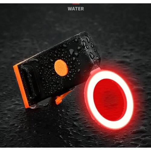 Bicycle Rear Light 1PC Lantern Bike Accessories USB Cable Safety Mountains Seatpost Outdoor Supplies Bike LED Taillight