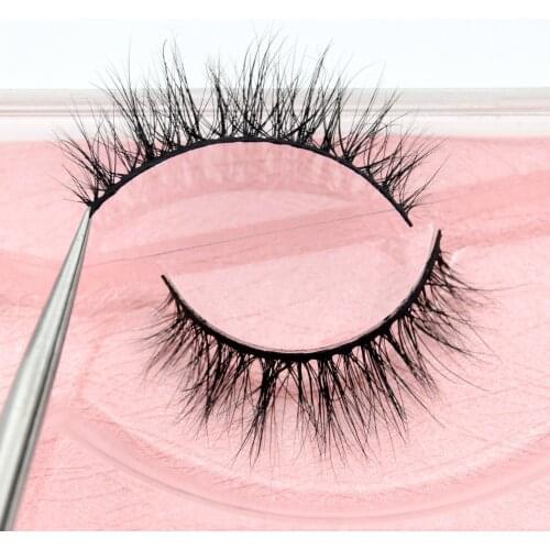 Visofree New Arrival eyelashes 100% handmade Soft natural sexy Fake Eyelashes Strip Lashes extension long 3D Mink Lashes M60