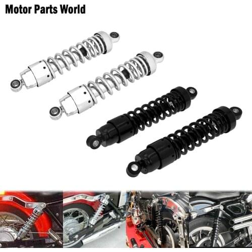 Motorcycle Rear Shock Absorber Adjustable Shocks Spring 310mm For Harley Touring Sportster XL Heritage Softail Road King FLHX