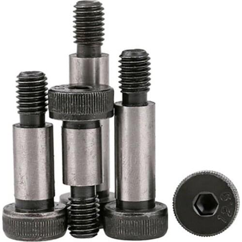 1Pcs M12 M16 Hex Hexagon Socket Cap Head Shoulder Roller Bearing Screws Bolts Grade 12.9 Carbon Steel