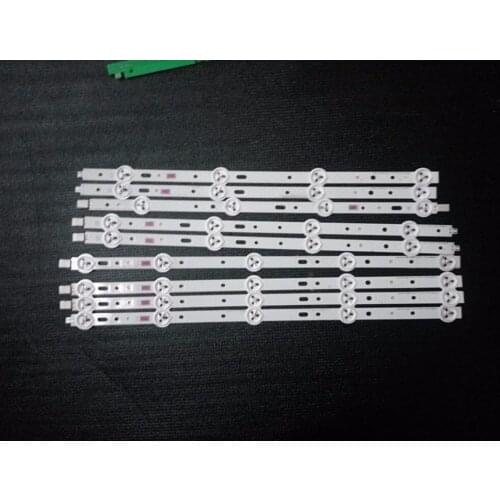 10pcs/set LED backlight strip Replacement for SVS400A73 SVS400A79 4LED A B D 5LED C type 40D1333B 40PFL3208T LTA400HM23