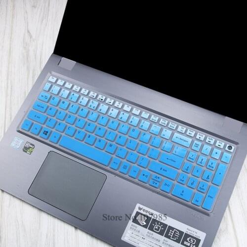 2016 15.6 inch Silicone keyboard cover Protector for Acer Aspire V15 V3-575G V3-575 V5-591G V5-591 V5 575 591 575G 591G