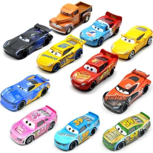 26 Style Disney Pixar Cars 3 2018 New Fabulous Lighting McQueen Cruz Ramirez Metal Alloy Car Model Kid Christmas Toy Best Gift