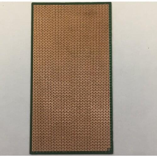 6.5*14.5cm 6.5x14.5cm 1.2mm Thickness 2.54mm Single Landless Hole Baklite Prototype Paper Circuit Printed PCB Universal Board